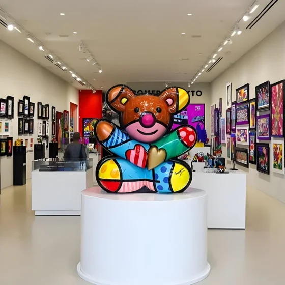 Conheça a Romero Britto’s Gallery na Lincoln Road, Miami