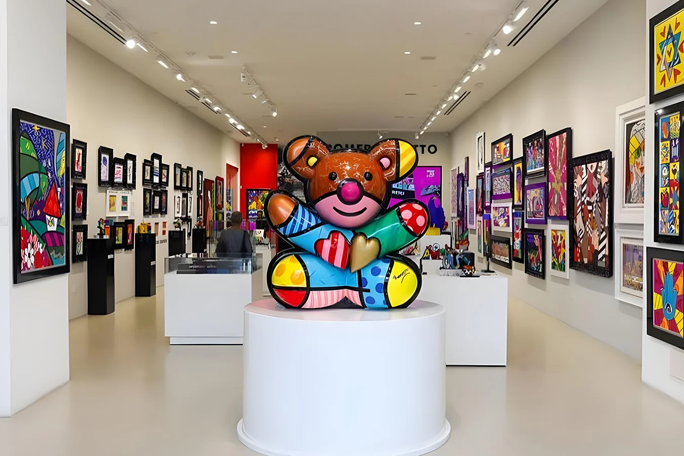 Conheça a Romero Britto’s Gallery na Lincoln Road, Miami