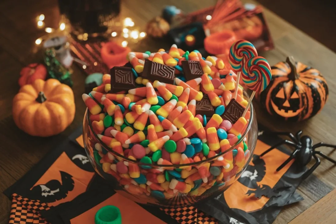 doces de halloween